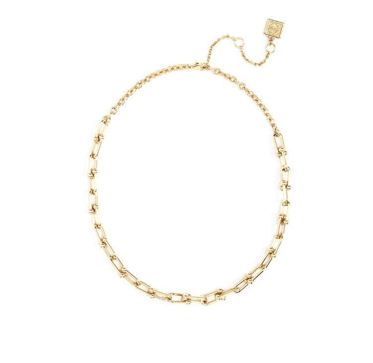 Gauge Chain Link Necklace
